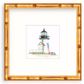 Trio Framed Nantucket Lighthouse Motifs